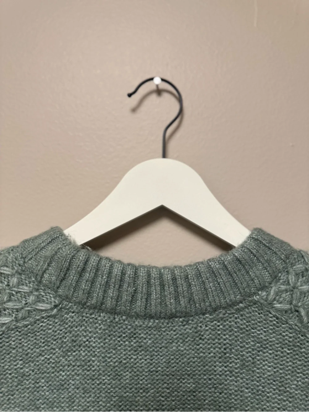 Ted Baker—Men's Textured Knit Wool-Blend Sweater Size 7/3XL